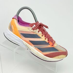 Adidas Adizero Adios 7 Bright Highlighter Orange Women's Running Shoes Size 6